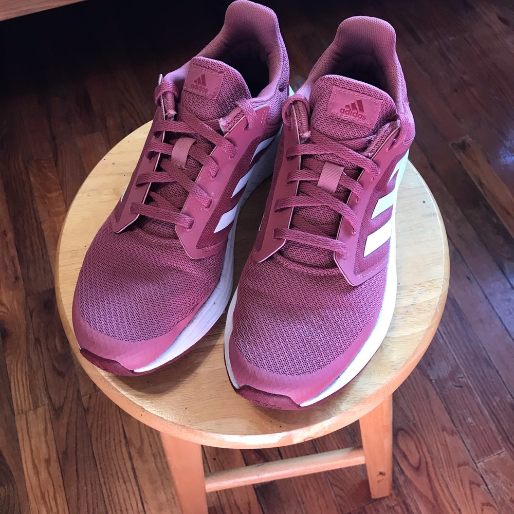 Adidas mauve pink sneakers